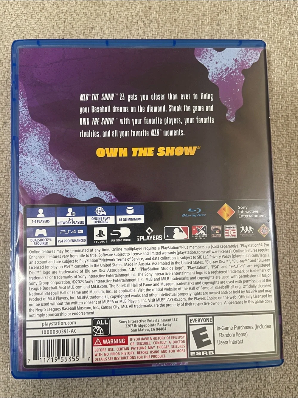 PlayStation MLB The Show 23 for PlayStation 4